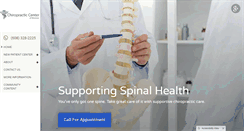 Desktop Screenshot of chirocentermonroe.com
